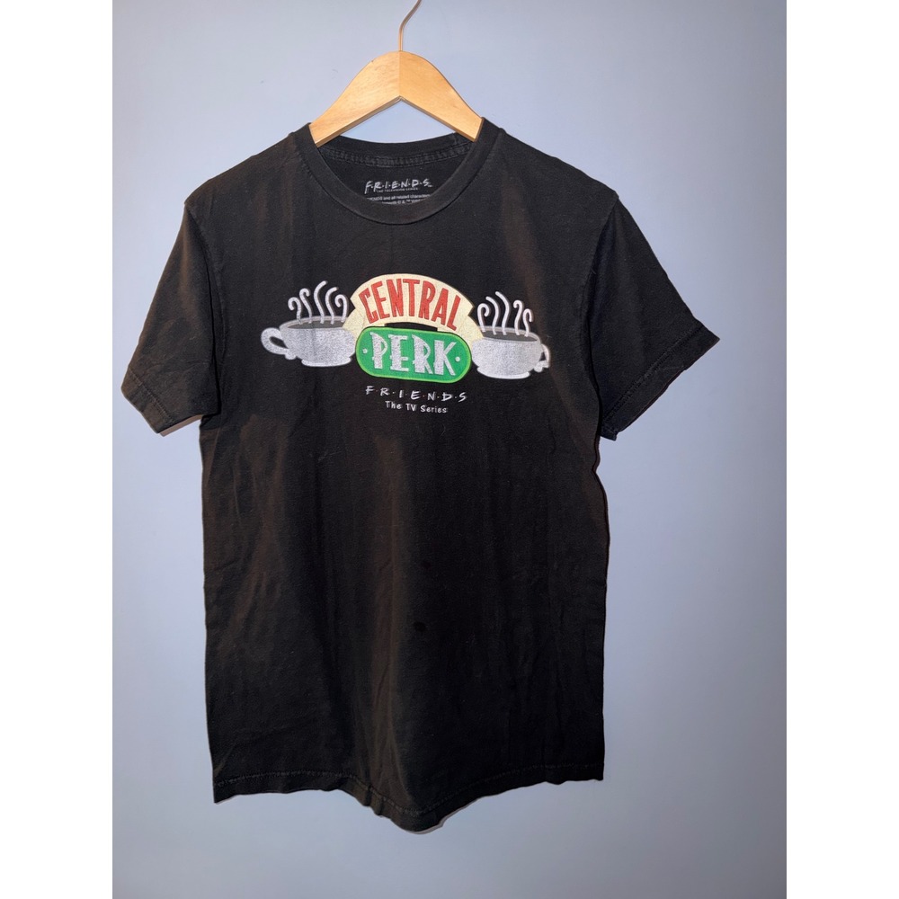 Friends Central Perk TV Series Black‎ T Shirt Size M